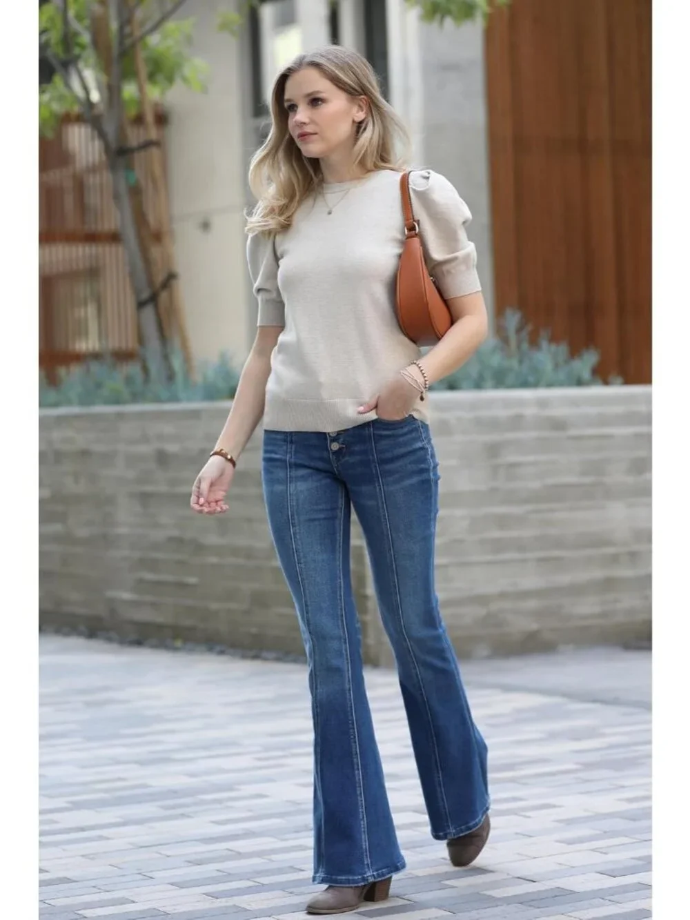 Women Yellow Small Crescent For Trendy Underarm Purse Zipper Shoulder Bag